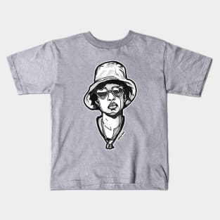 Dej Loaf with Sunglasses and Hat Kids T-Shirt